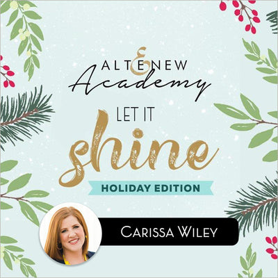 Altenew Class Let It Shine - Holiday Edition Online Cardmaking Class