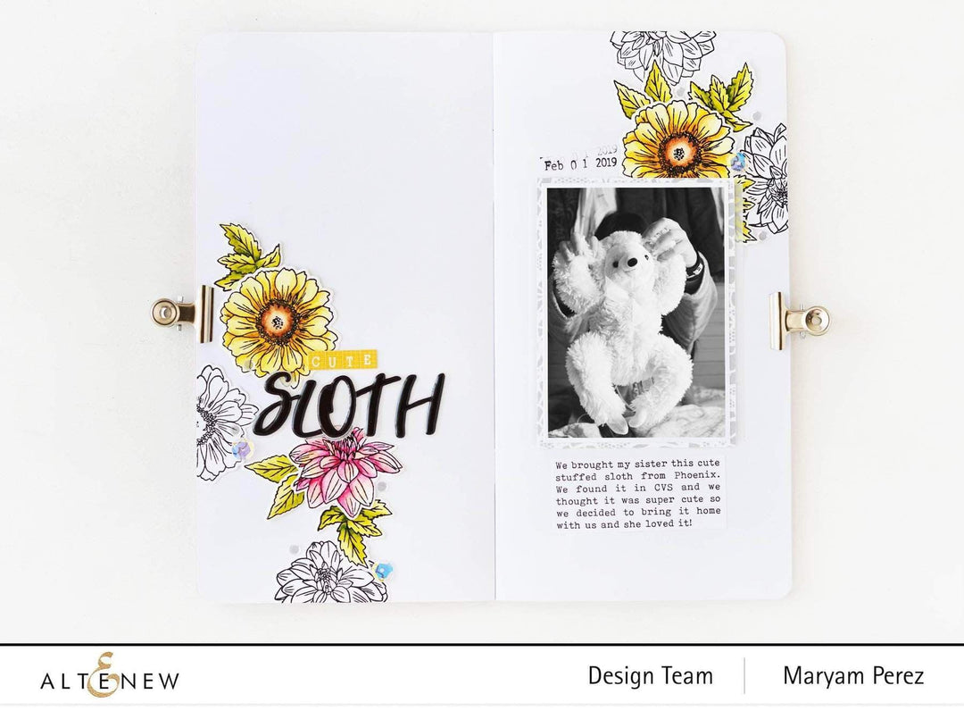 Altenew Creativity Kit Featurette Making Florals Pop Off a Dark Background Class