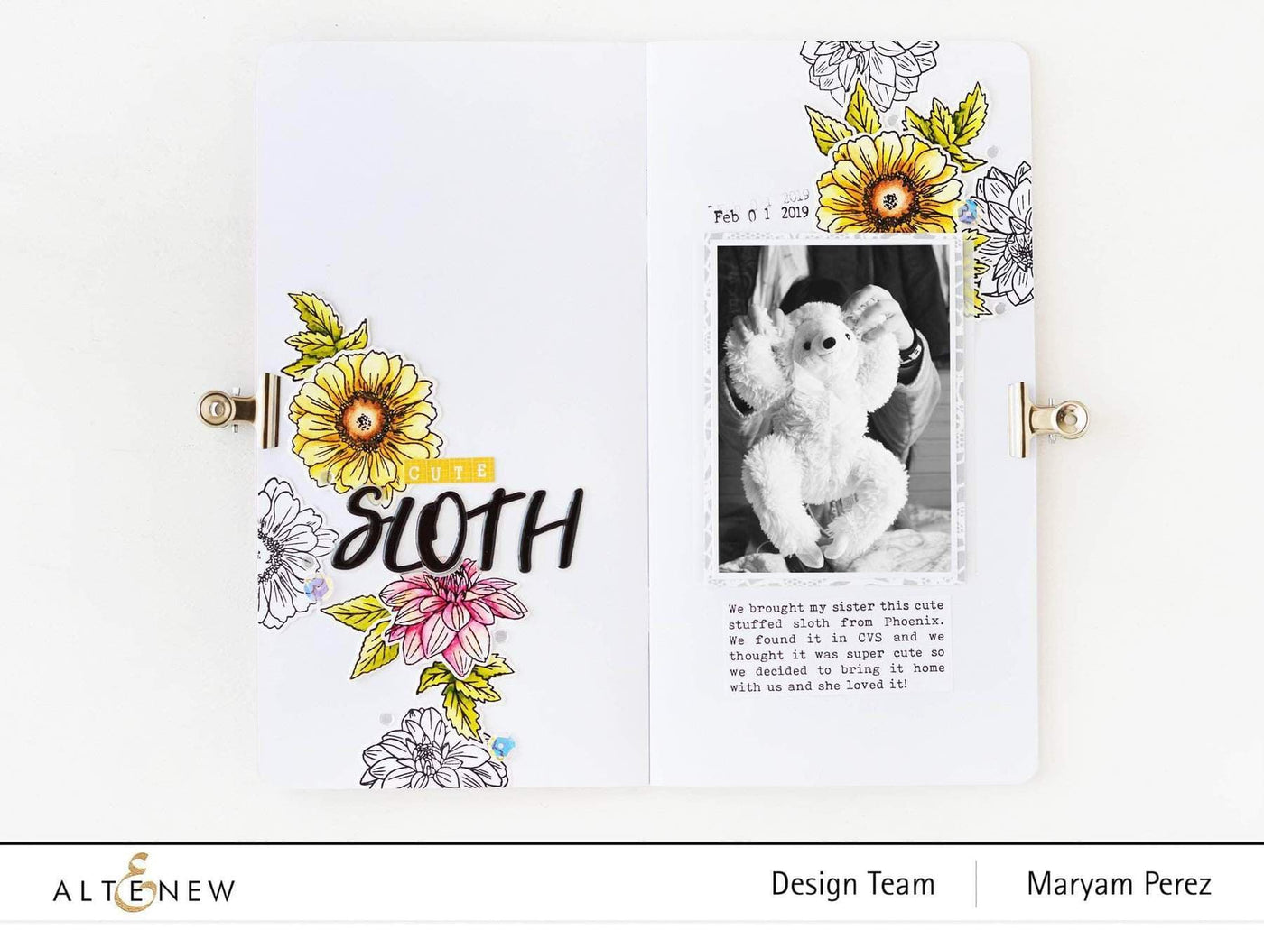Altenew Creativity Kit Featurette Making Florals Pop Off a Dark Background Class