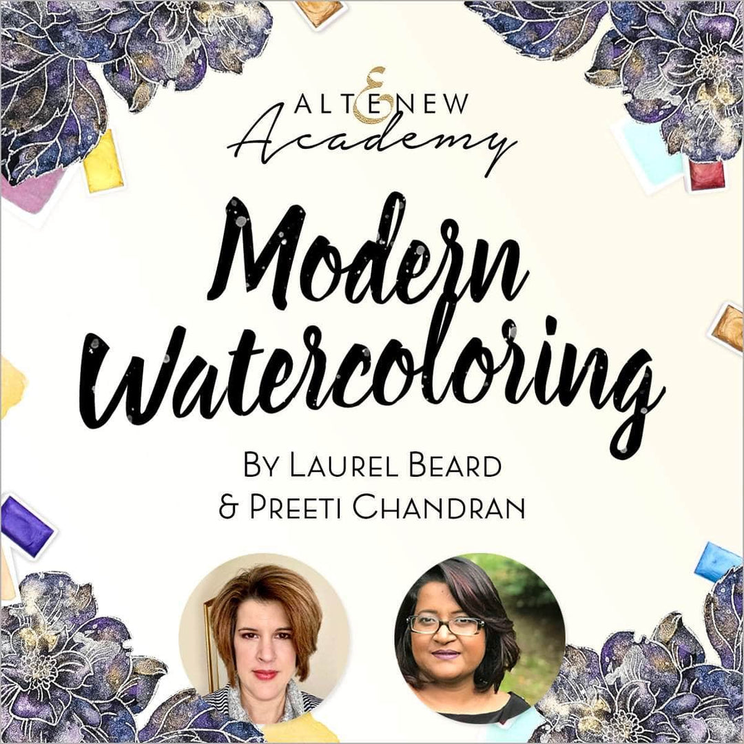 Altenew Class Modern Watercoloring Online Class