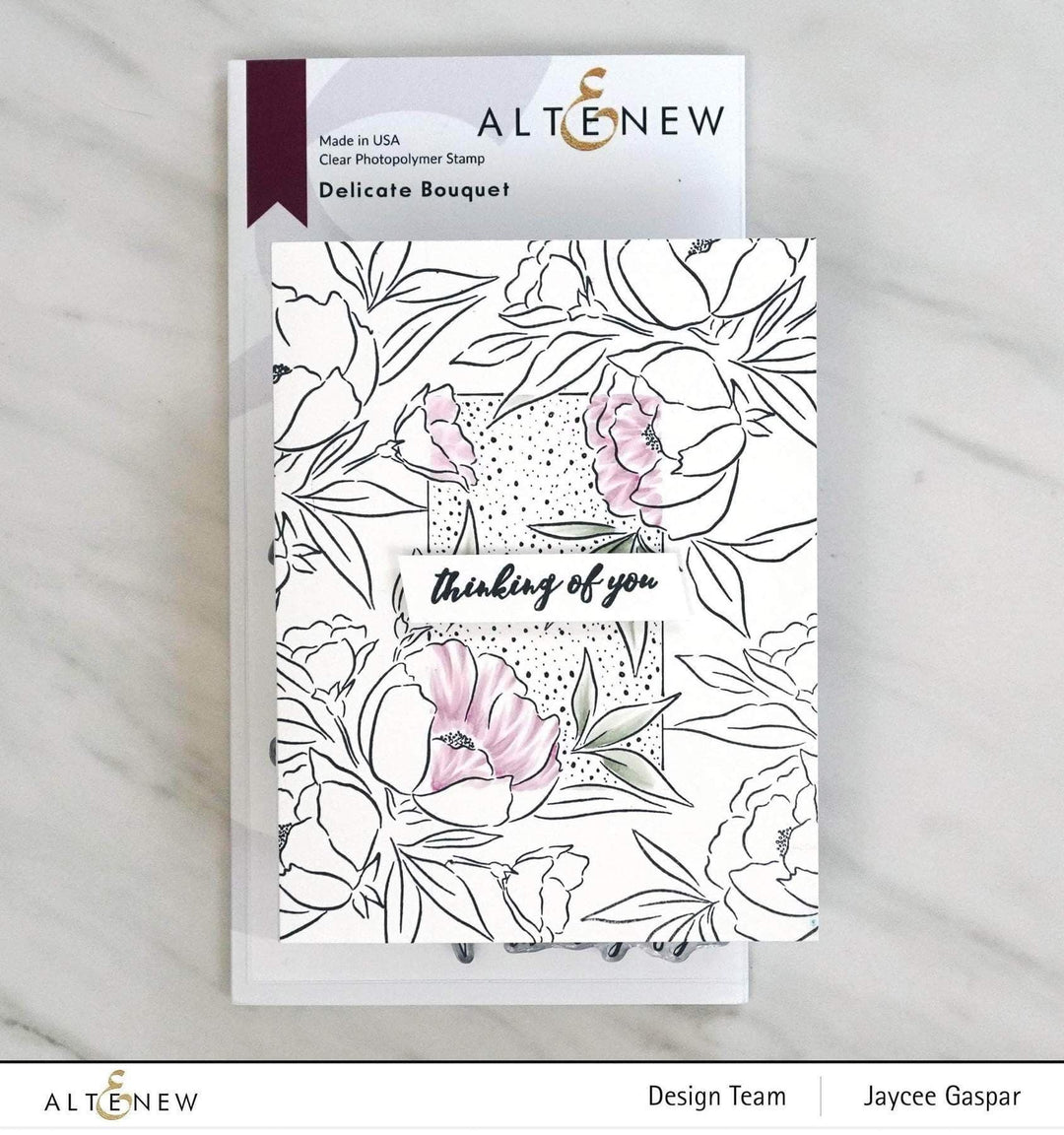 Altenew Creativity Kit Featurette Monochromatic Watercolor Class