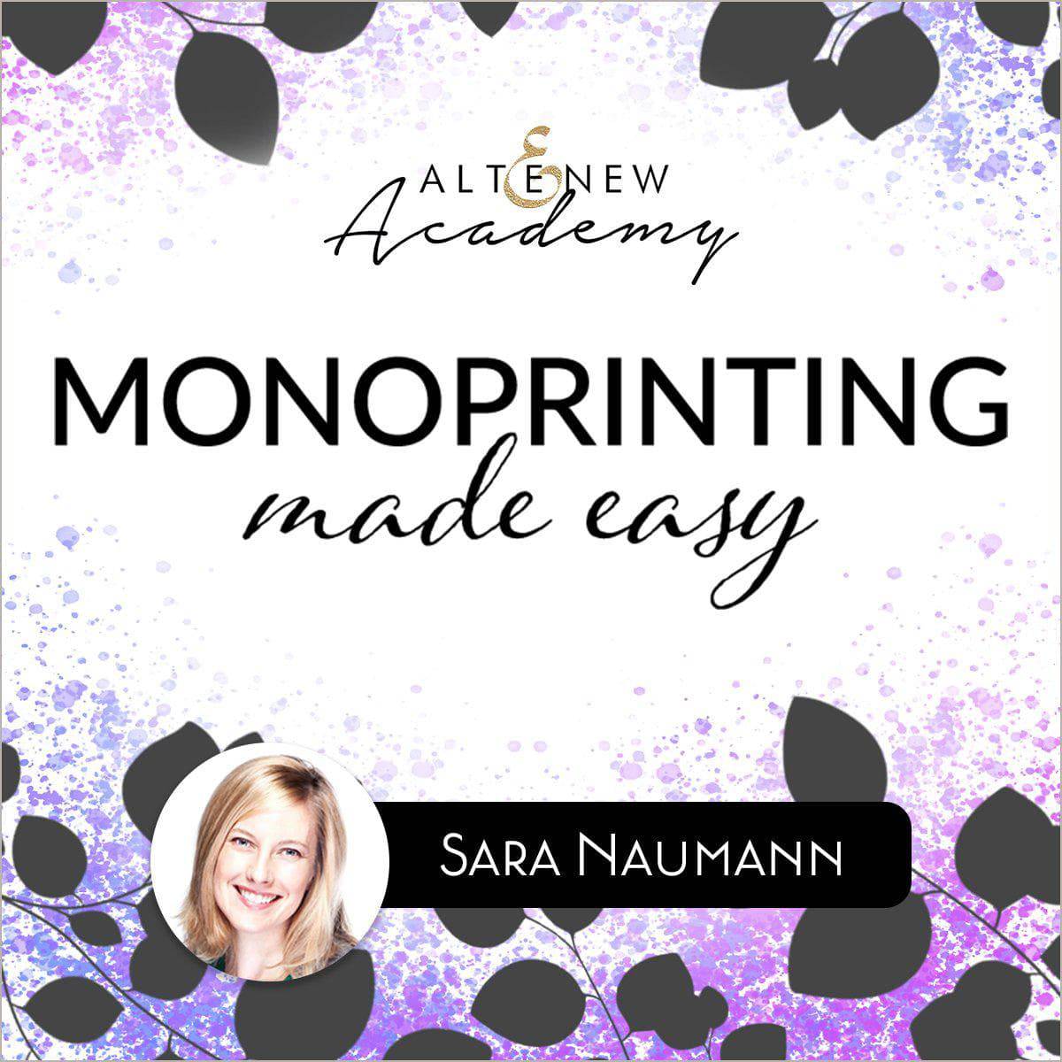 Altenew Class Monoprinting Made Easy Online Cardmaking Class