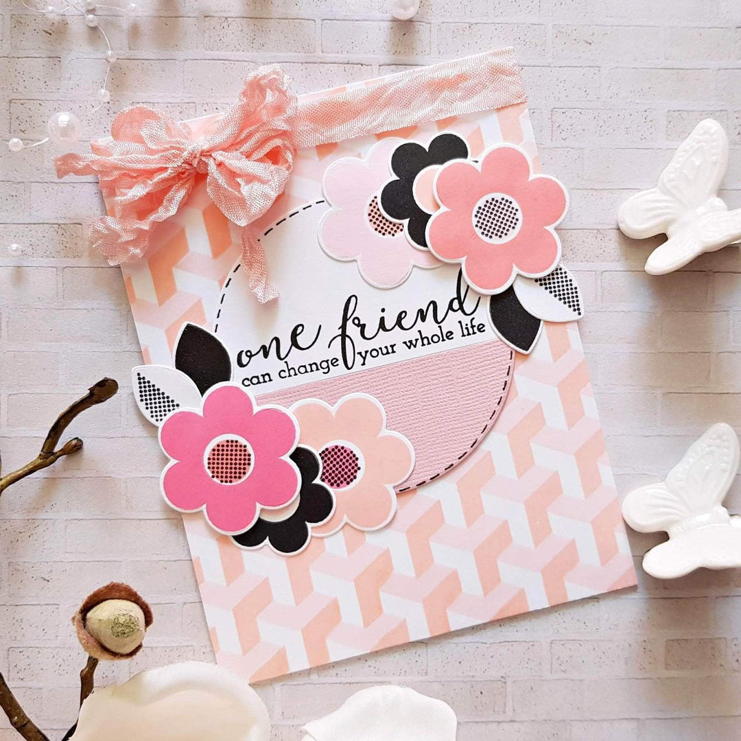 Altenew Creativity Kit Featurette Multi Heat Embossed Resist Background Class