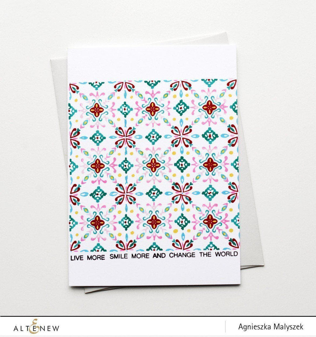 Altenew Creativity Kit Featurette Multi-Layered Frame Background Class