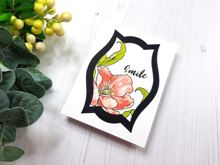 Altenew Creativity Kit Featurette Multi-Layered Frame Background Class