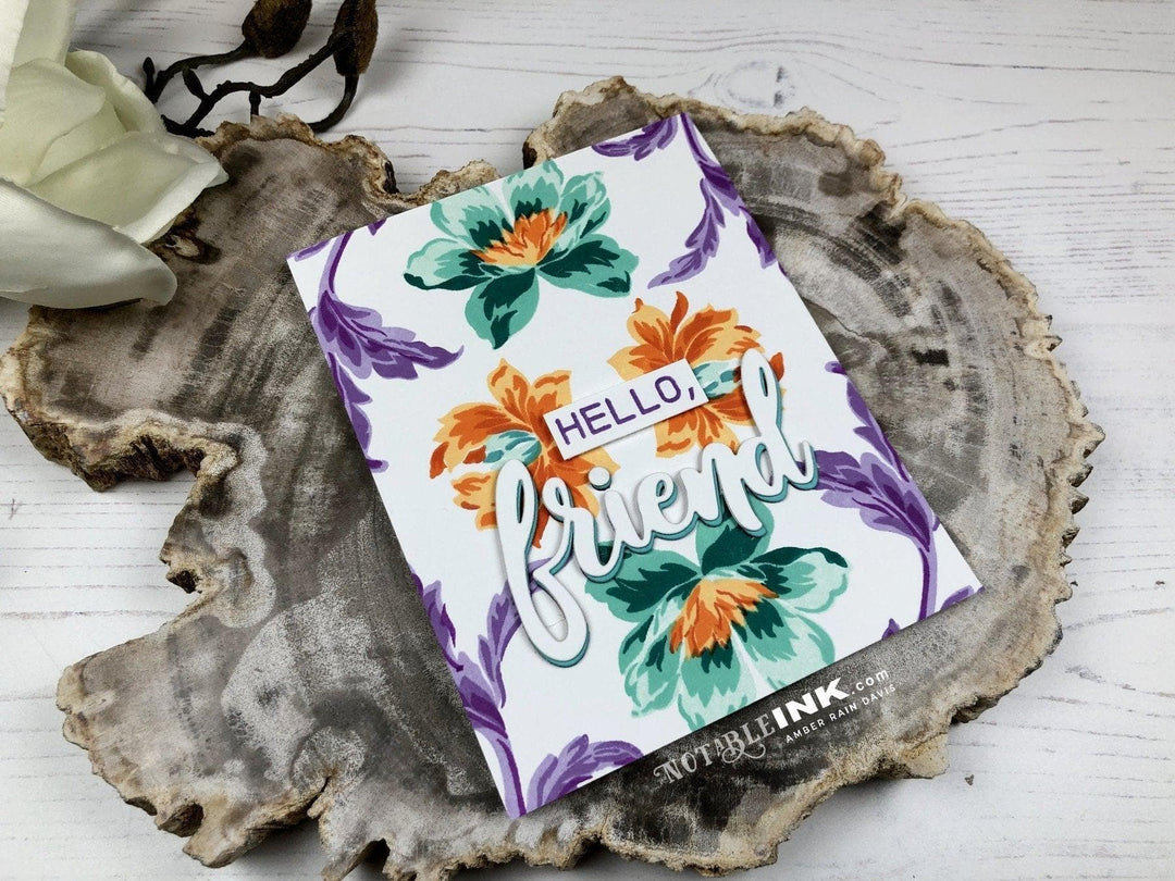 Altenew Creativity Kit Featurette Multi-Layered Frame Background Class