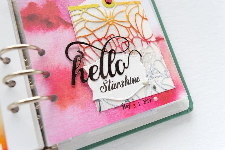 Altenew Creativity Kit Featurette Multi-Layered Frame Background Class