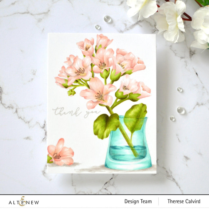 Altenew Creativity Kit Featurette Multi-Masking On A One Layer Card Class