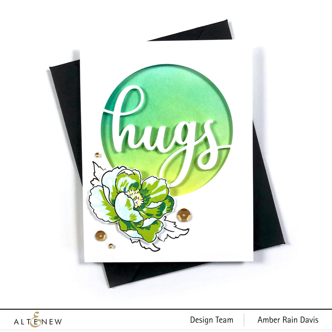 Altenew Creativity Kit Featurette Multi-Masking On A One Layer Card Class