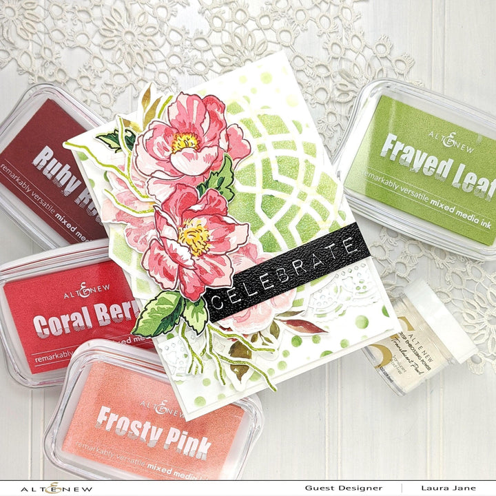 Altenew Creativity Kit Featurette Multi-Masking On A One Layer Card Class