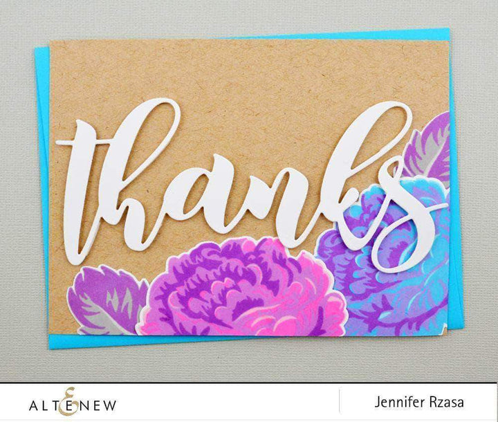 Altenew Creativity Kit Featurette No Stamping - Only Die Cutting Class