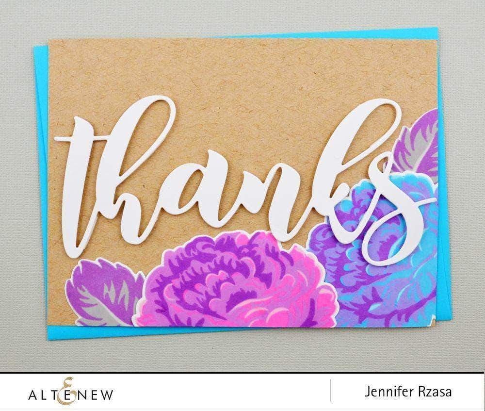 Altenew Creativity Kit Featurette No Stamping - Only Die Cutting Class