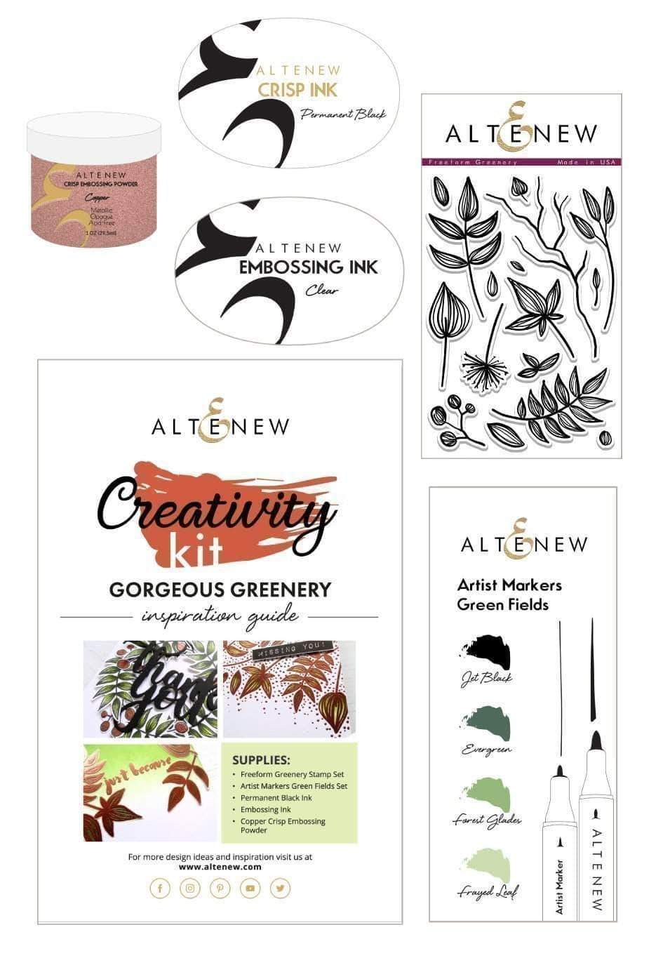 Altenew Creativity Kit Featurette Ombre Marker Backgrounds Class