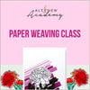 Altenew Creativity Kit Featurette Paper Weaving Class