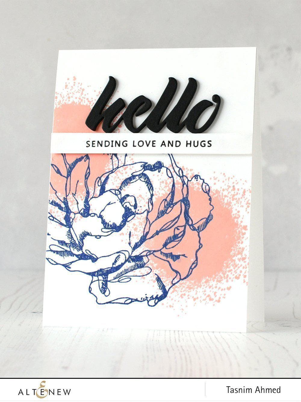 Altenew Creativity Kit Featurette Patterned Paper Coloring Class