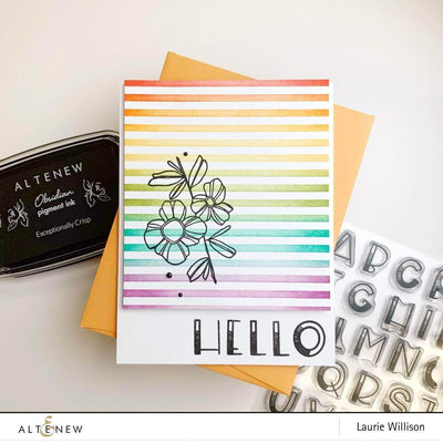 Altenew Creativity Kit Featurette Patterns with Washi Tape Class