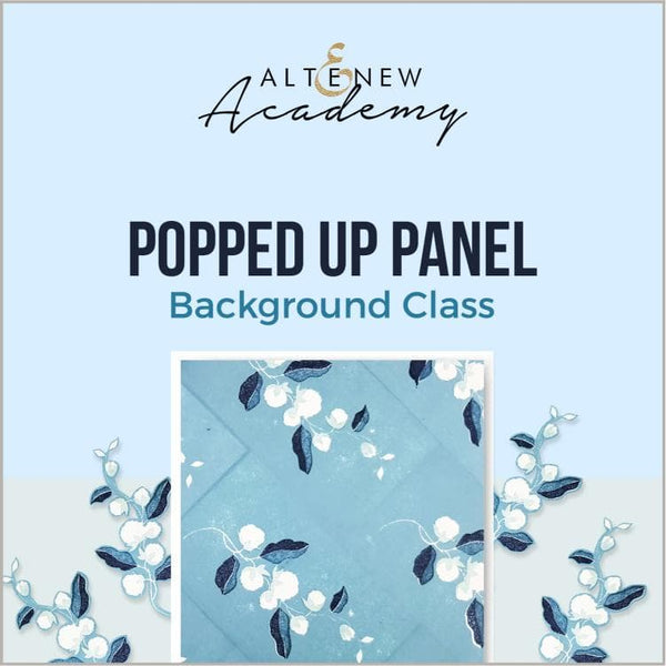Altenew Creativity Kit Featurette Popped Up Panel Background Class