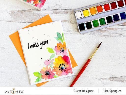 Altenew Creativity Kit Featurette Popped Up Panel Background Class