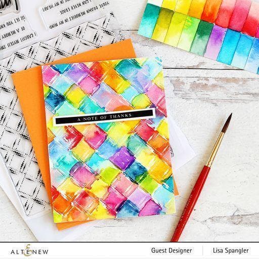 Altenew Creativity Kit Featurette Popped Up Panel Background Class