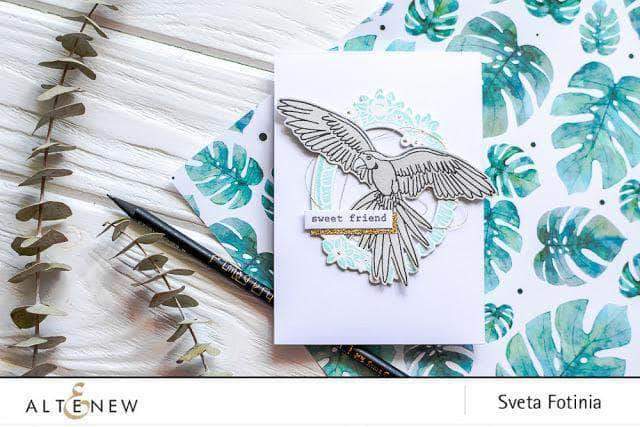 Altenew Creativity Kit Featurette Reverse Masking Class