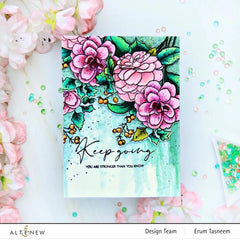 Altenew Class Reverse Stenciling With Watercolor Class