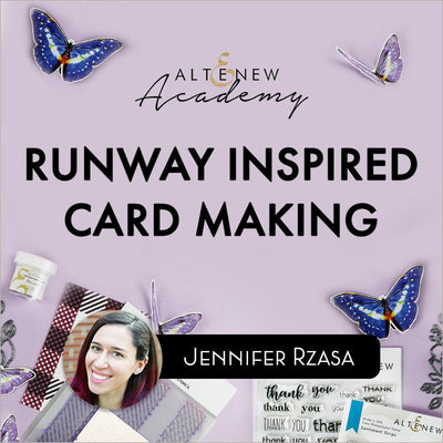Altenew Class Runway Inspired Card Making Online Cardmaking Class