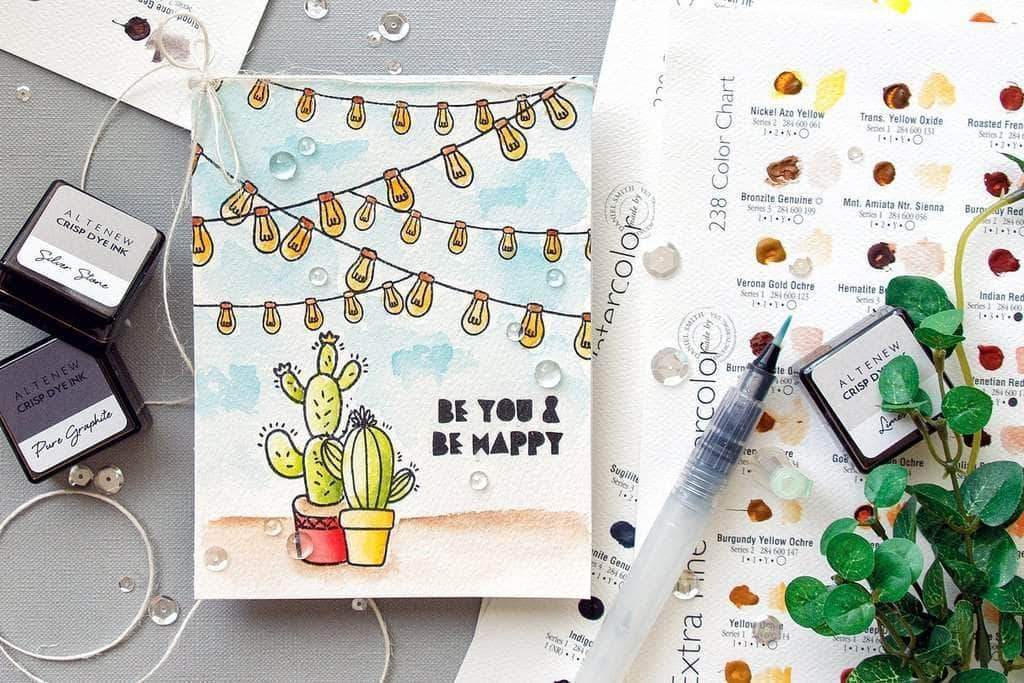 Altenew Creativity Kit Featurette Simple Smooshed Backgrounds Class