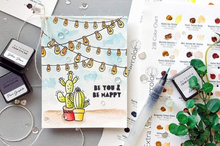 Altenew Creativity Kit Featurette Simple Smooshed Backgrounds Class