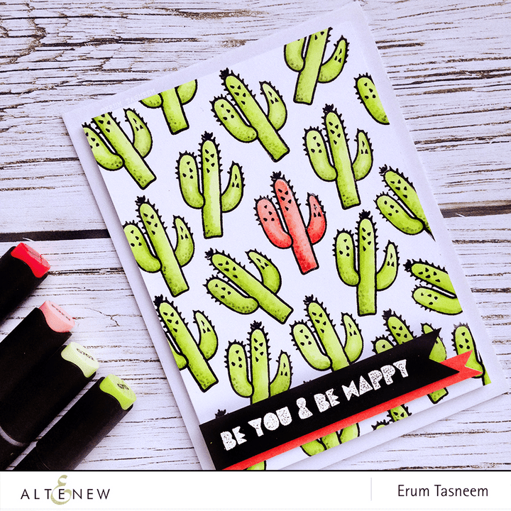 Altenew Creativity Kit Featurette Simple Smooshed Backgrounds Class