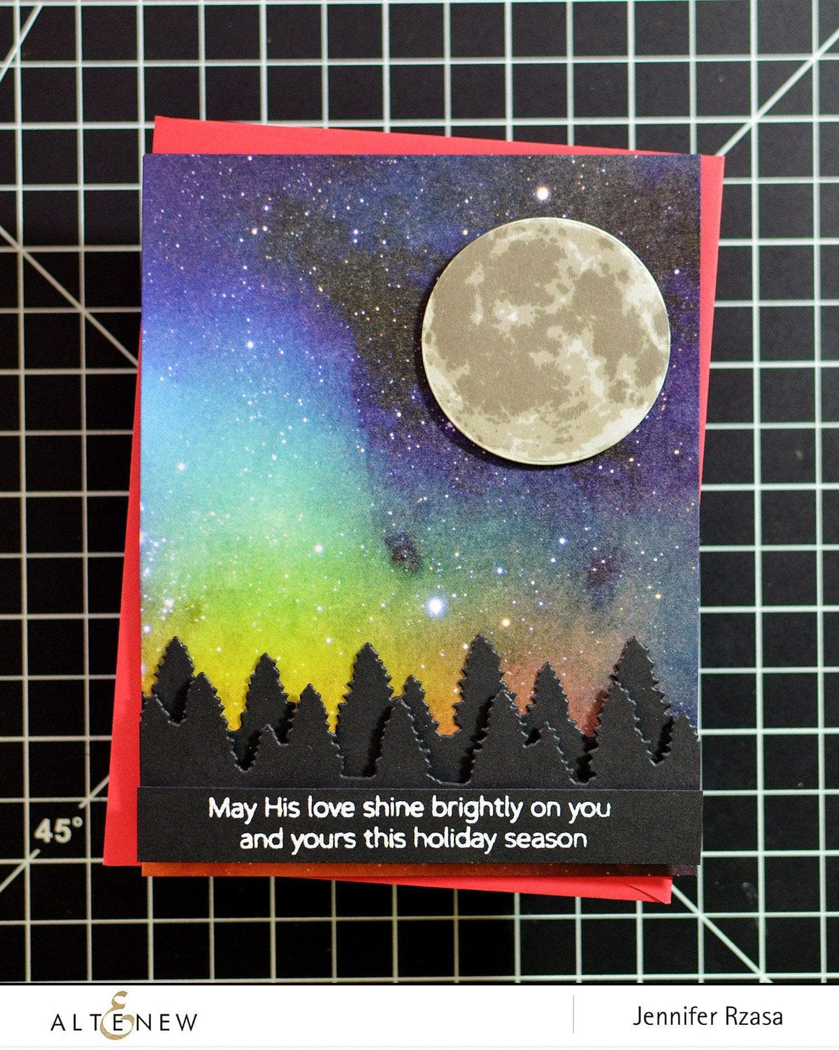 Altenew Simple Starry Sky Class on demand class product image