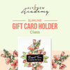 Altenew | Card Making, Scrapbooking & Paper-Crafting Supplies! Creativity Kit Featurette Slimline Gift Card Holder Class