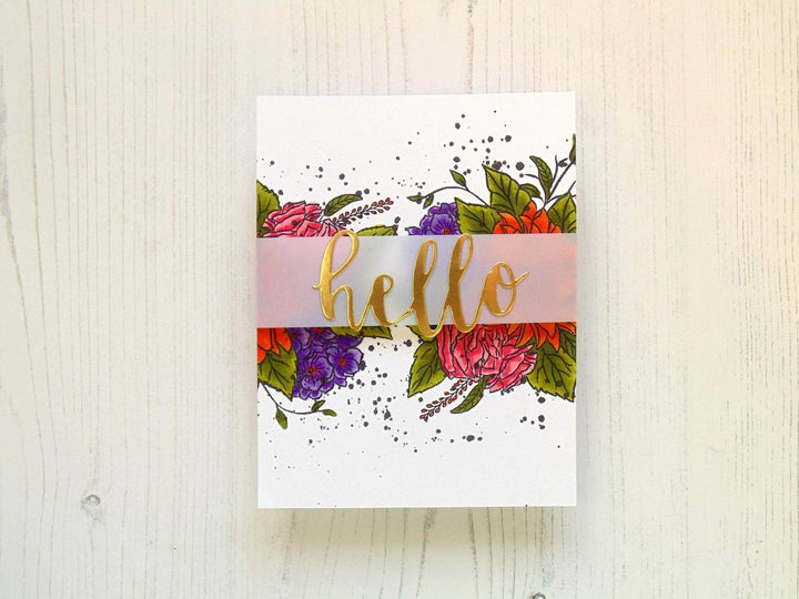 Altenew Creativity Kit Featurette Soft Watercolor Embossed Looks Class