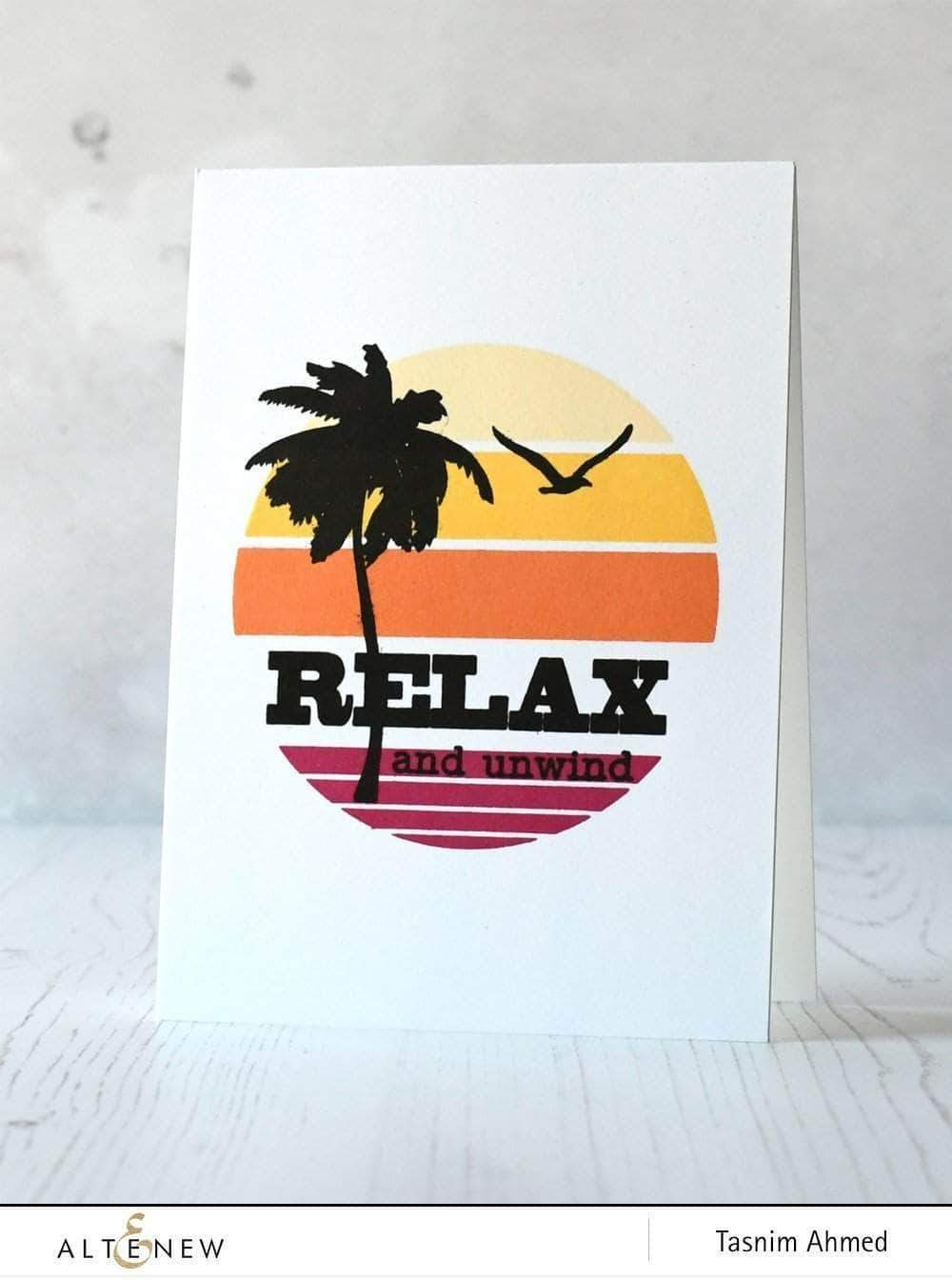 Altenew Creativity Kit Featurette Soft Watercolor Sunset Class