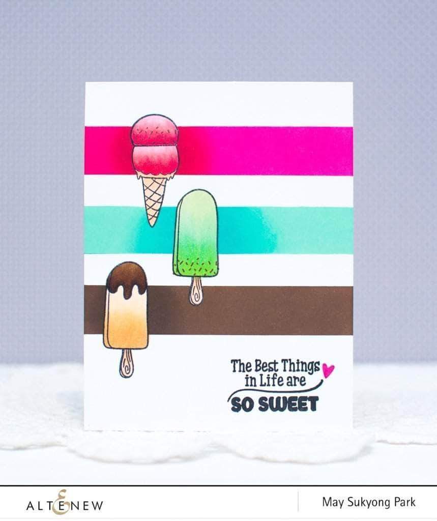 Altenew Creativity Kit Featurette Soft Watercolor Sunset Class