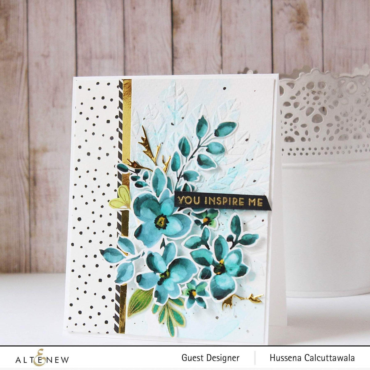 Altenew Creativity Kit Featurette Soften Images with Spritzing Class