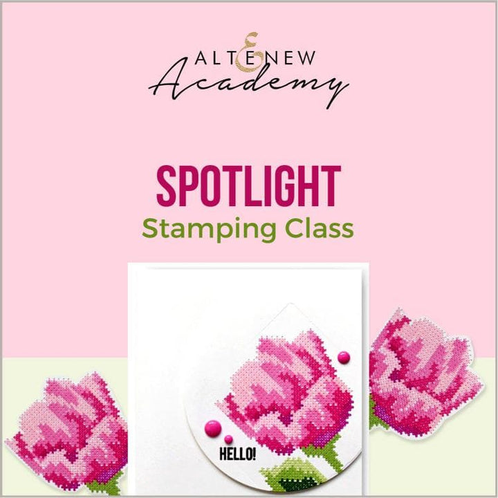 Altenew Creativity Kit Featurette Spotlight Stamping Class