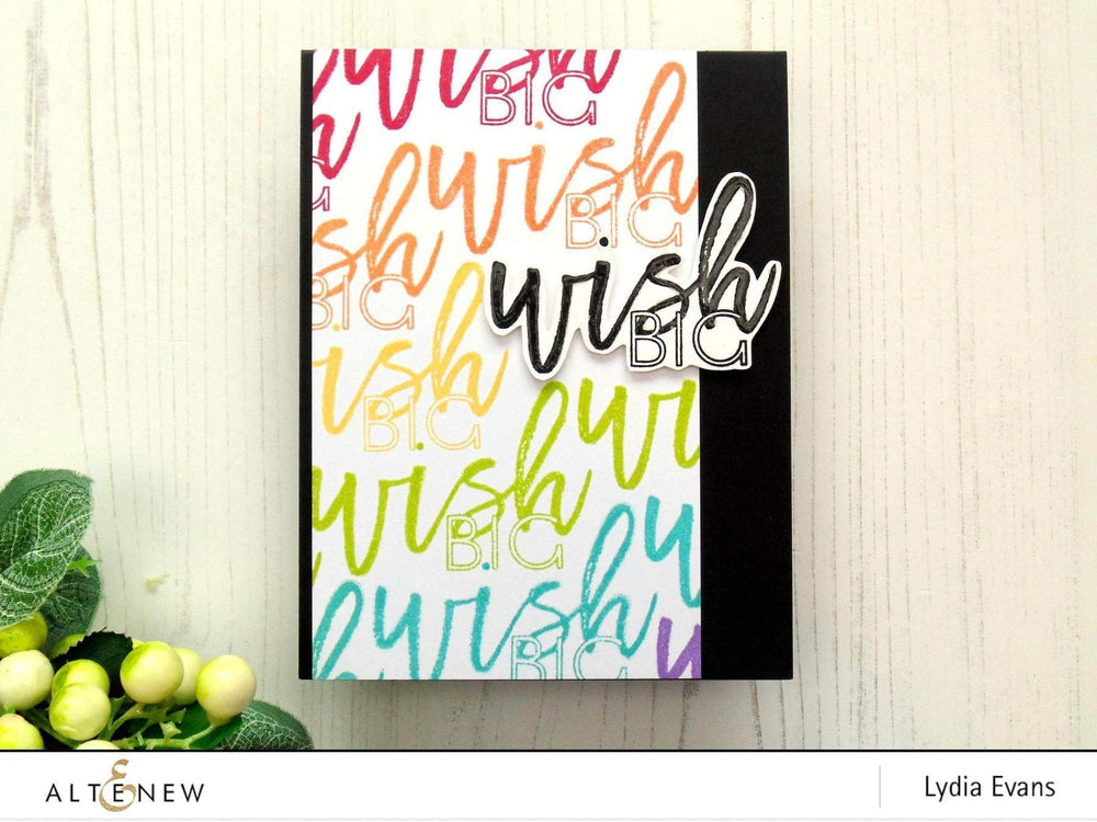 Altenew Creativity Kit Featurette Spritzed Watercolor Florals Class