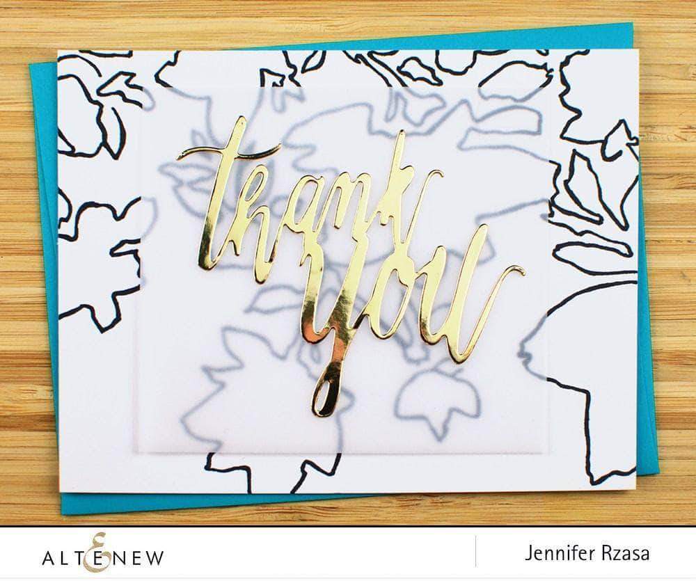 Altenew Creativity Kit Featurette Spritzed Watercolor Florals Class