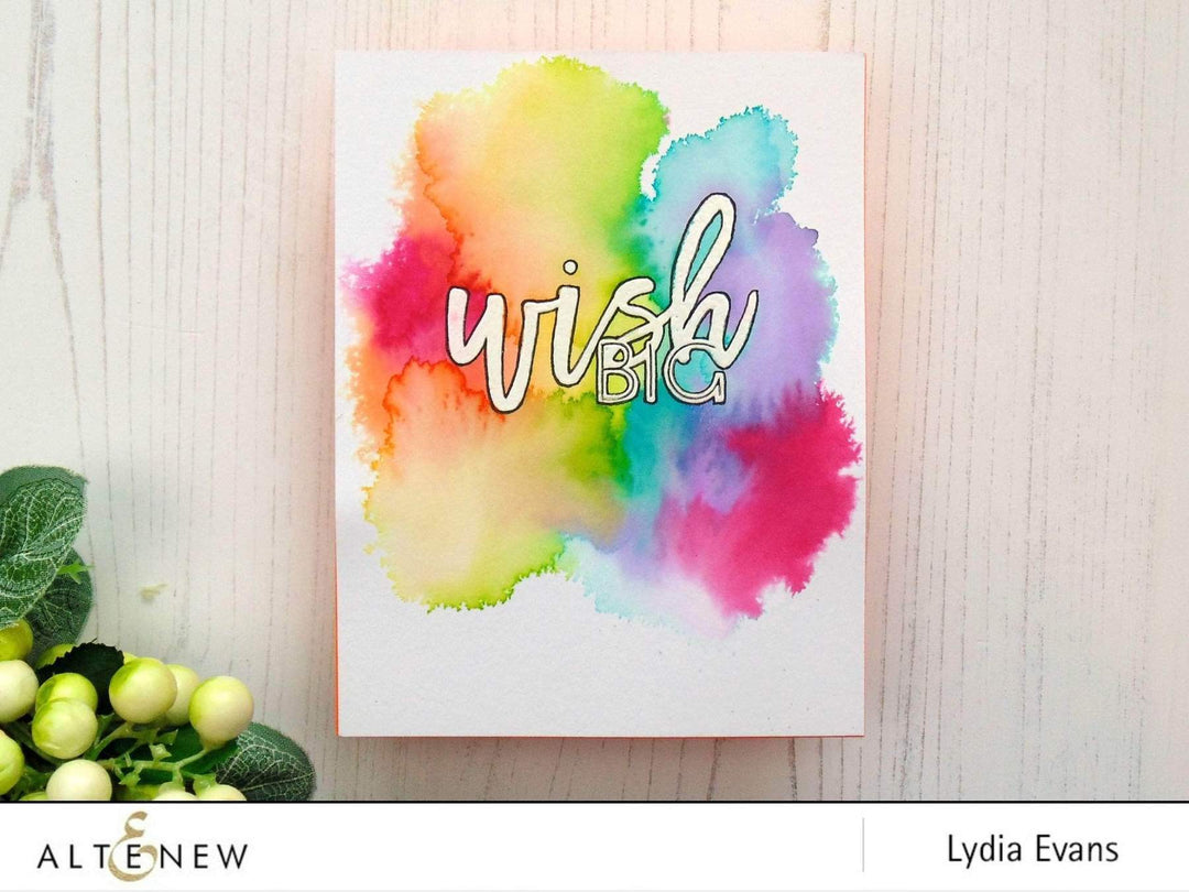 Altenew Creativity Kit Featurette Spritzed Watercolor Florals Class