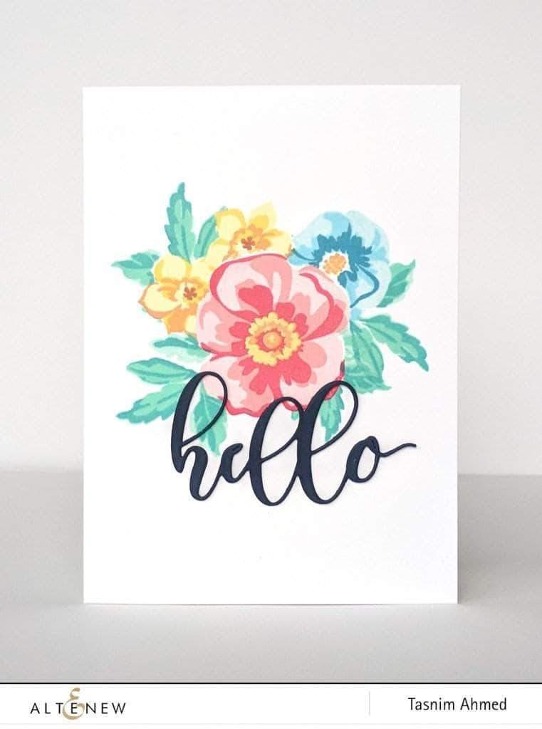 Altenew Creativity Kit Featurette Stacked Die-Cut Sentiments Class