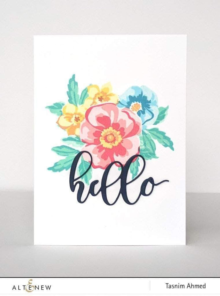 Altenew Creativity Kit Featurette Stacked Die-Cut Sentiments Class