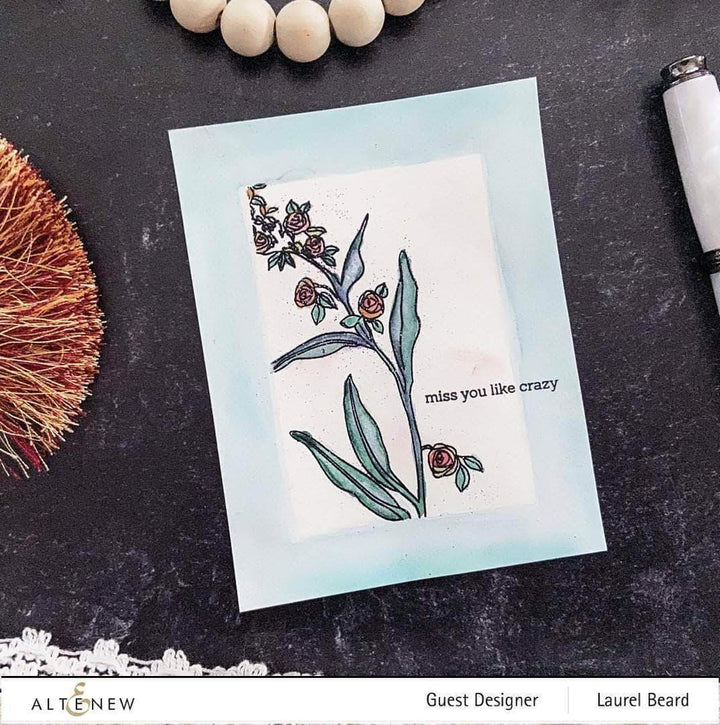 Altenew Creativity Kit Featurette Stamping Through DIY Stencils Class