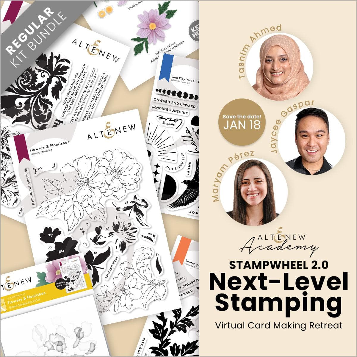 Stampwheel 2.0: Next-Level Stamping
