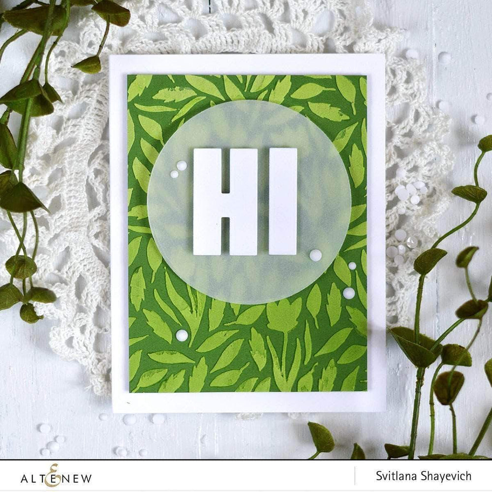 Altenew Creativity Kit Featurette Stretching Stamped Backgrounds Class