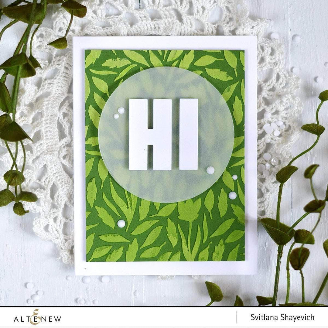 Altenew Creativity Kit Featurette Stretching Stamped Backgrounds Class