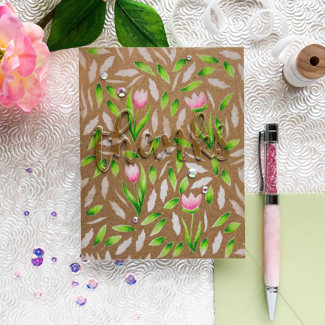 Altenew Creativity Kit Featurette Stretching Stamped Backgrounds Class