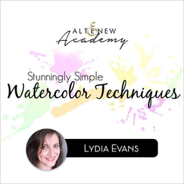 Altenew Class Stunningly Simple Watercolor Techniques Online Cardmaking Class