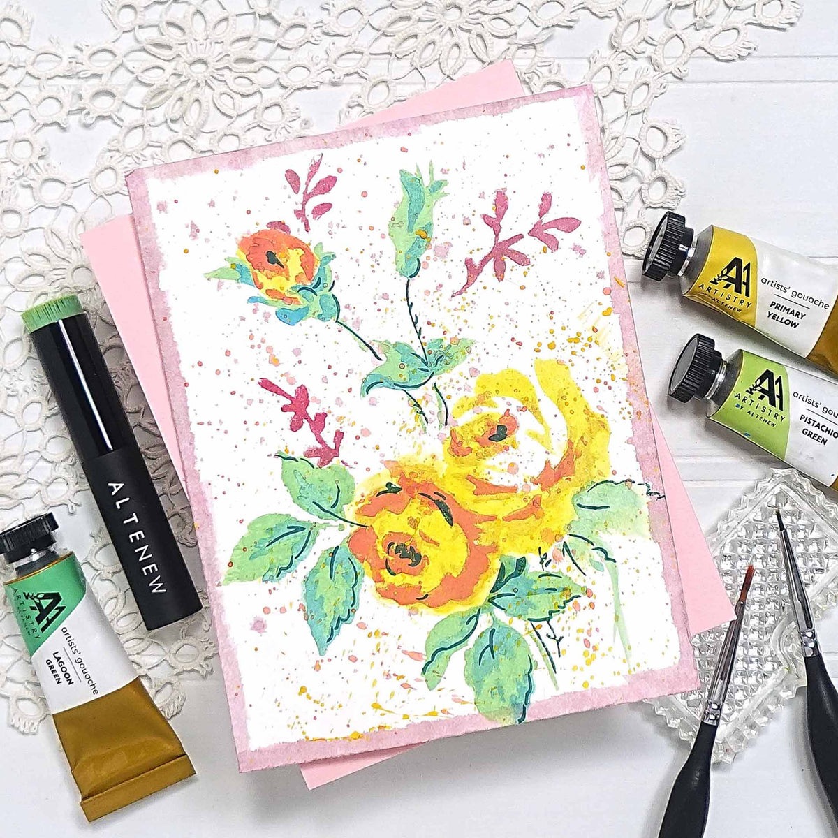 Stunningly Styled Stencils Online Cardmaking Class