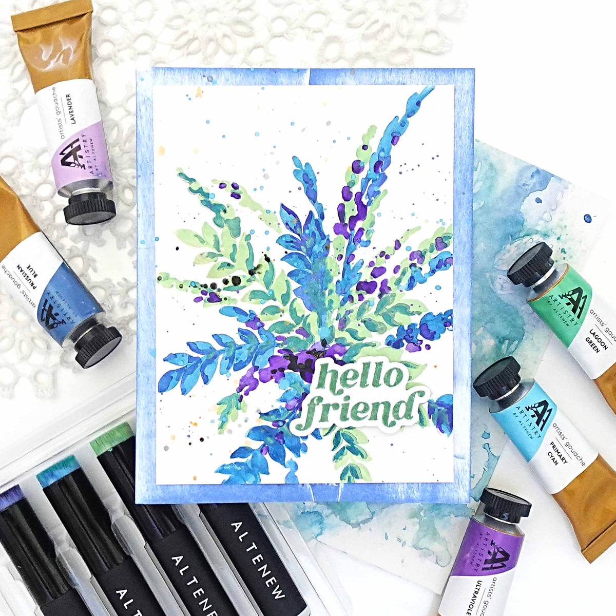 Stunningly Styled Stencils Online Cardmaking Class