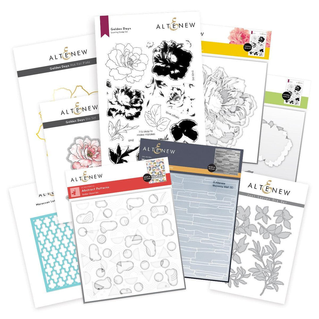 Altenew Class Supplies Bundle Abstract Florals Class Supplies Bundle